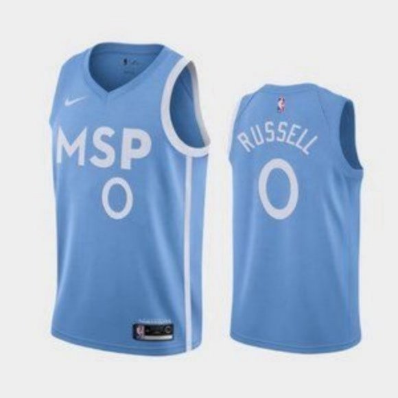 d angelo russell jersey minnesota timberwolves